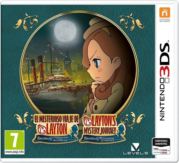 N3DS EL MISTERIOSO VIAJE DE LAYTON KATRIELLE Y LA